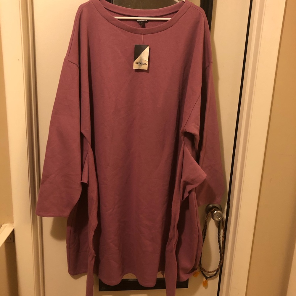 NWT Ashley Nell Tipton sweater dress with tie